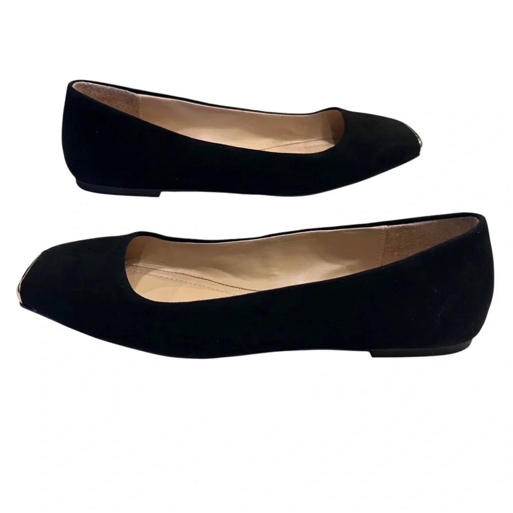 ALFANI Step N’ Flex Women’s Neptoon square toe flats. - Picture 2 of 10